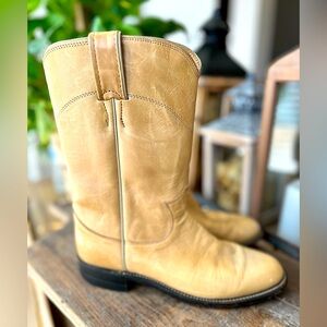 Ladies Vintage Justin Ropers Sz 6